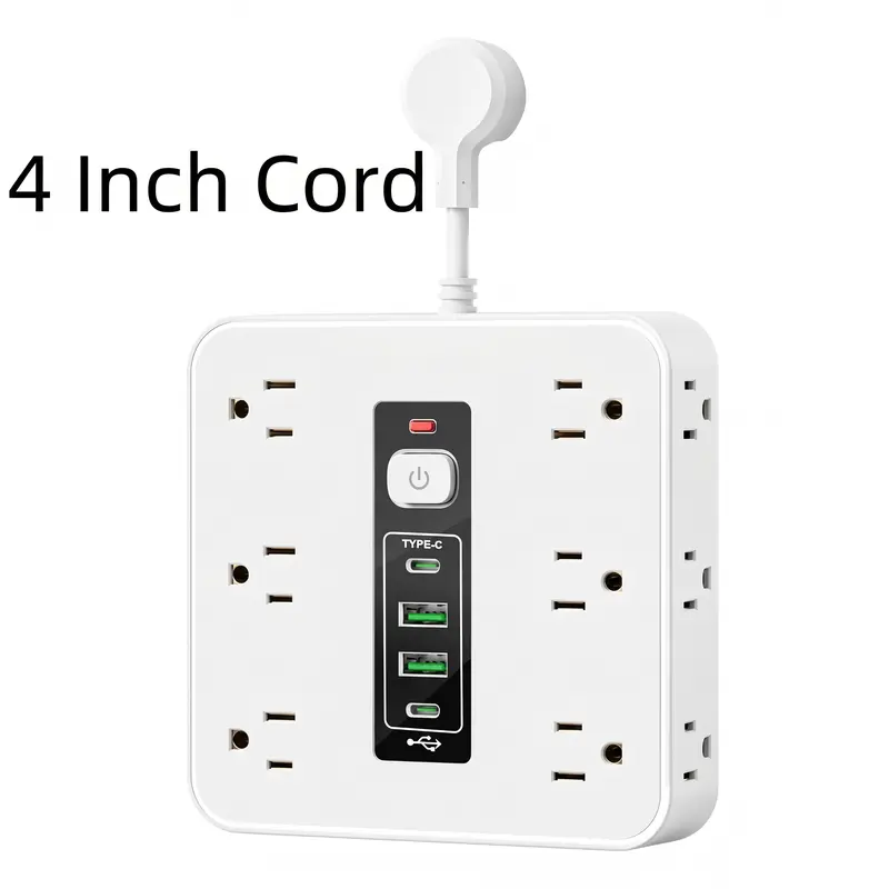 16-in-1 Power Strip with Surge Protection