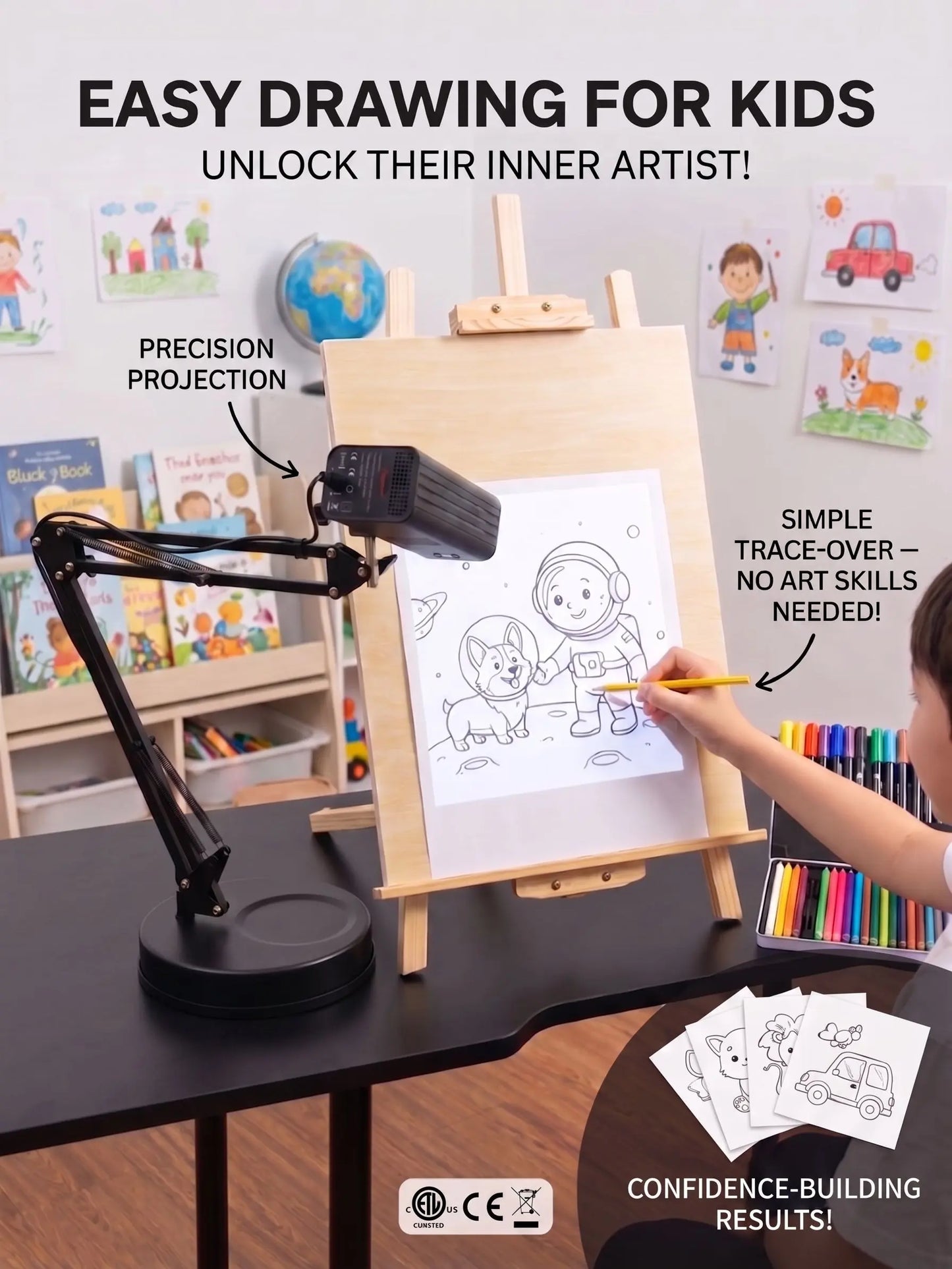 Art Tracing Projector 360° Flexible Arm