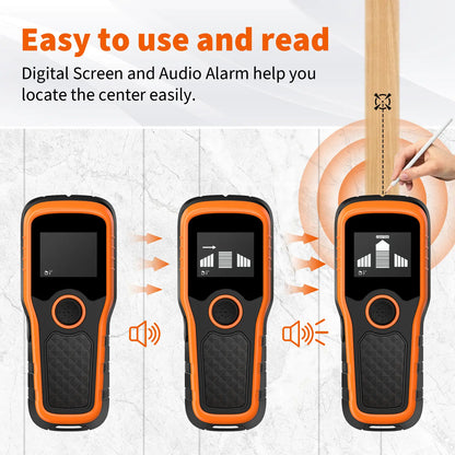 Stud Finder Wall Scanner – 5-Mode HD LCD