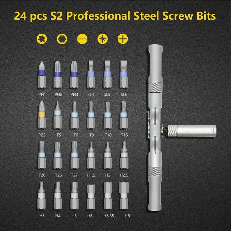 24-in-1 Magnetic Screwdriver Set