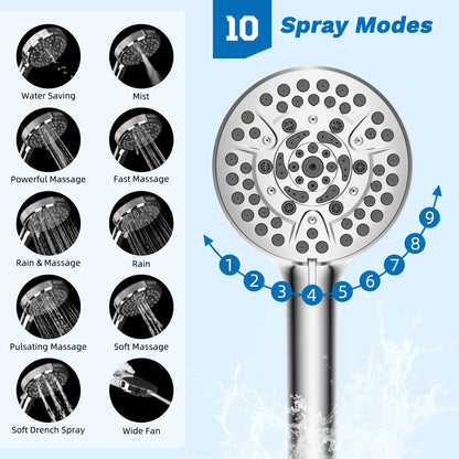 13'' Rainfall Shower Head Combo