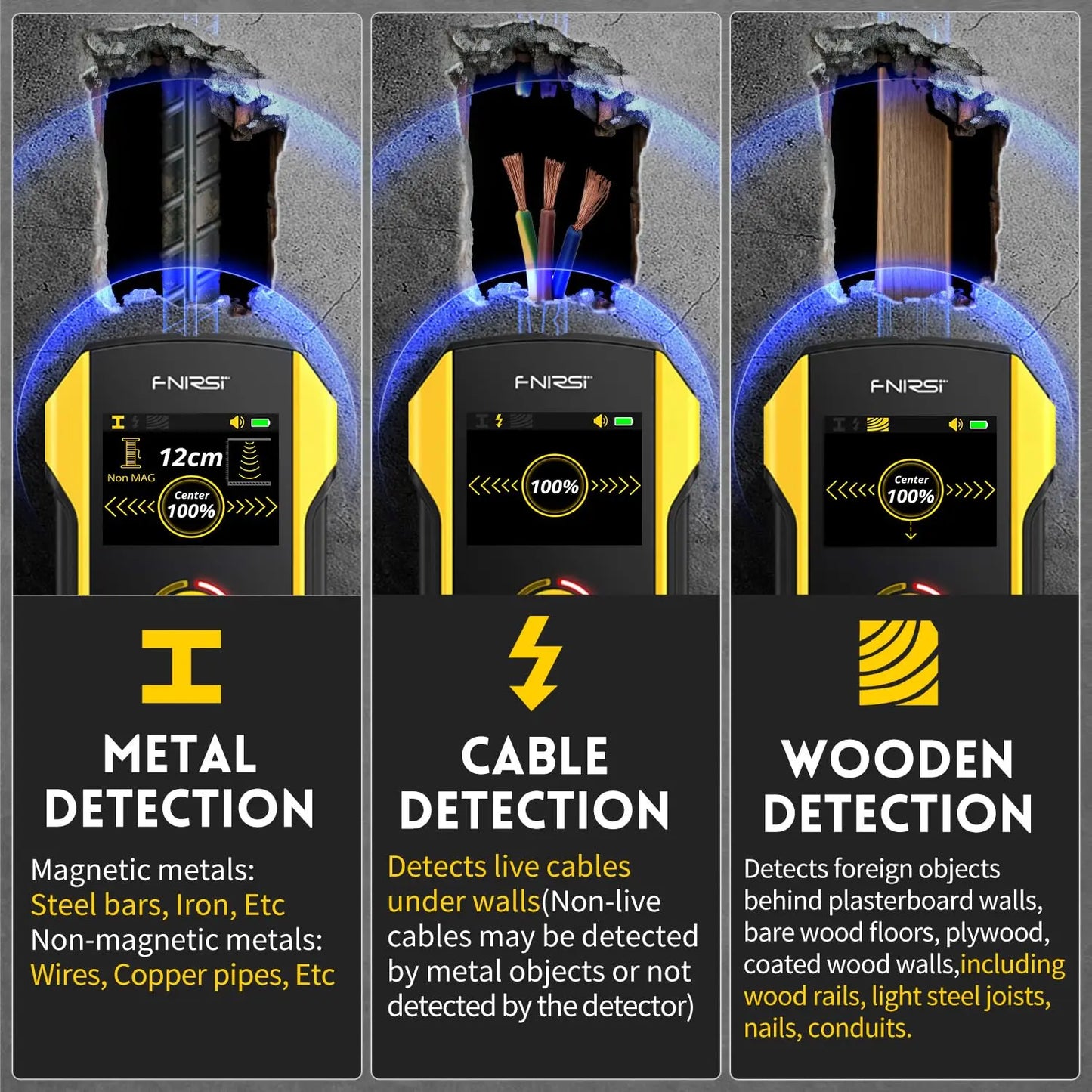 FNIRSI WD-02 Wall Detector & Stud Finder