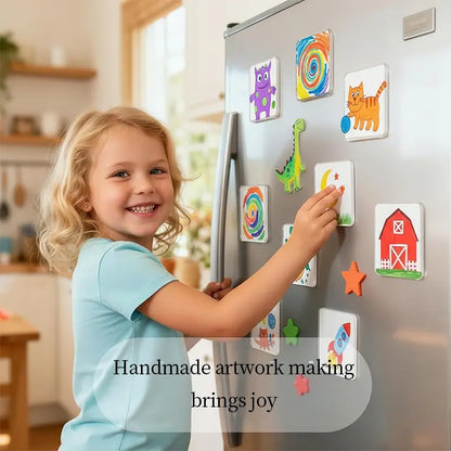 Square Acrylic Photo Magnets