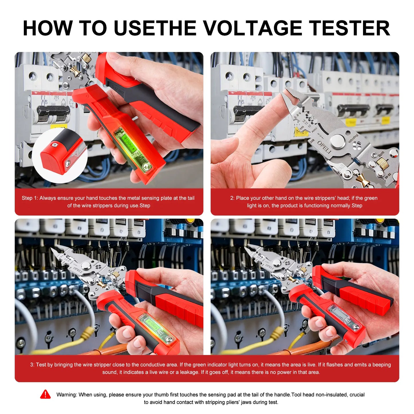 16 in 1 Wire Stripper Twister for Cutting and Pulling Wires,