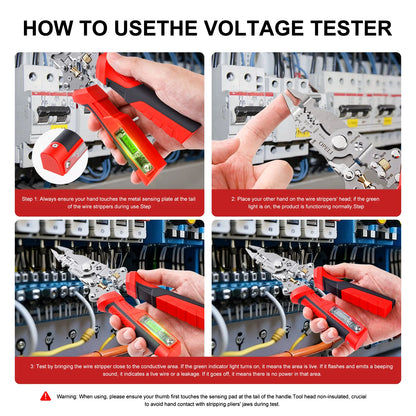 16 in 1 Wire Stripper Twister for Cutting and Pulling Wires,
