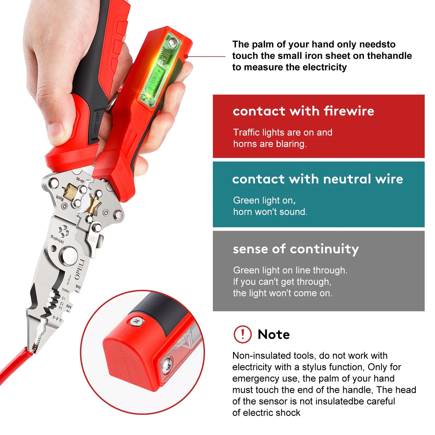 16 in 1 Wire Stripper Twister for Cutting and Pulling Wires,
