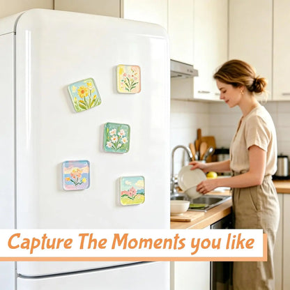 Square Acrylic Photo Magnets