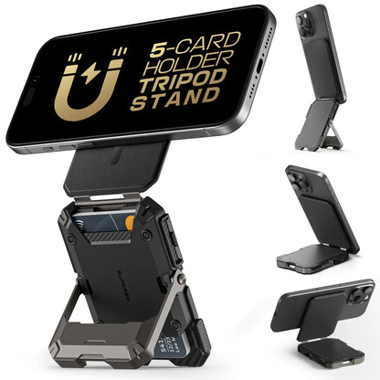 Magnetic Wallet with Stand for iPhone