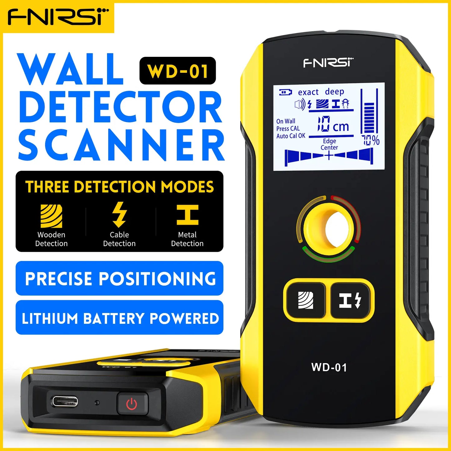 FNIRSI WD-02 Wall Detector & Stud Finder